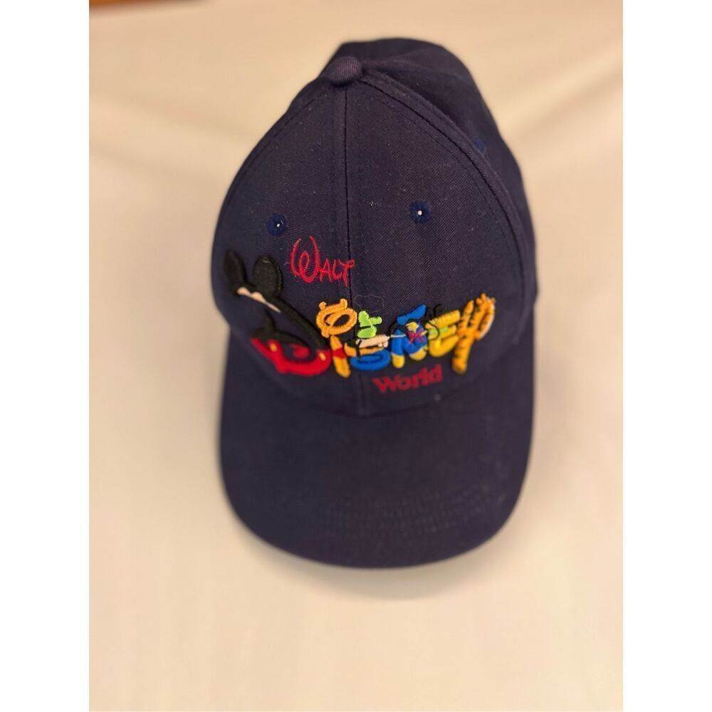Walt Disney World Unisex Vintage Character Lettering Embroidered Baseball Cap Ha - Picture 5 of 8